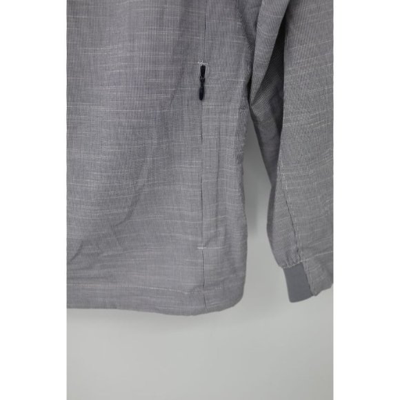 Travis Mathew Jacket Mens Medium Long Sleeve Striped Full Zip Golf casual pocket - Picture 6 of 16